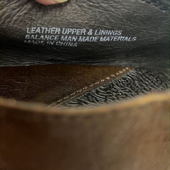 Hand Crafted Born Mary Jane Heeled Shoe Brown Genuine leather Size 9.5 Bin11 - Picture 12 of 12